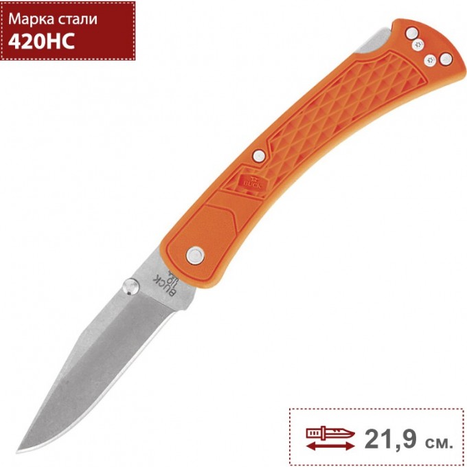 Нож BUCK 0110ORS2 110 SLIM KNIFE SELECT B0110ORS2 Нож BUCK 0110ORS2 110 SLIM KNIFE SELECT B0110ORS2