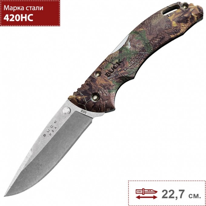 Нож BUCK 0286CMS18 BANTAM BHW B0286CMS18 Нож BUCK 0286CMS18 BANTAM BHW B0286CMS18