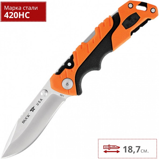Нож BUCK 0661ORS PURSUIT SMALL B0661ORS Нож BUCK 0661ORS PURSUIT SMALL B0661ORS