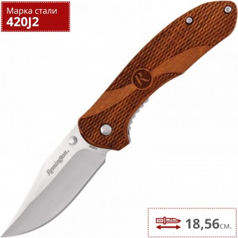 Нож BUCK R40001 LINER LOCK LARGE WOOD HANDLE Нож BUCK R40001 LINER LOCK LARGE WOOD HANDLE